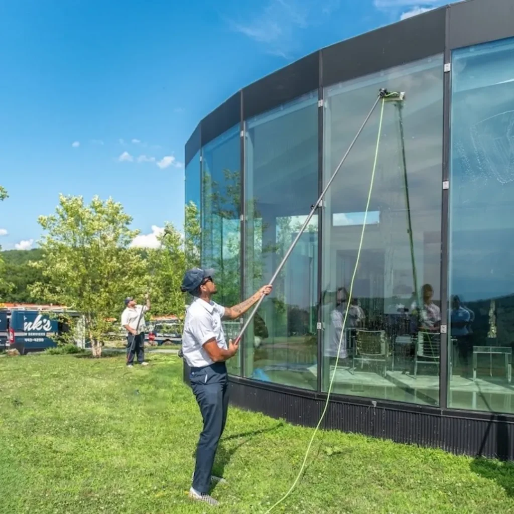 Pink's Window Services Technician.